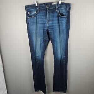 AG Denim Jeans The Matchbox Slim Straight Mens Size 38×34